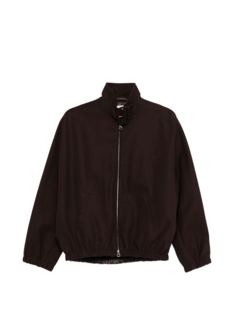 zip-up bomber jacket