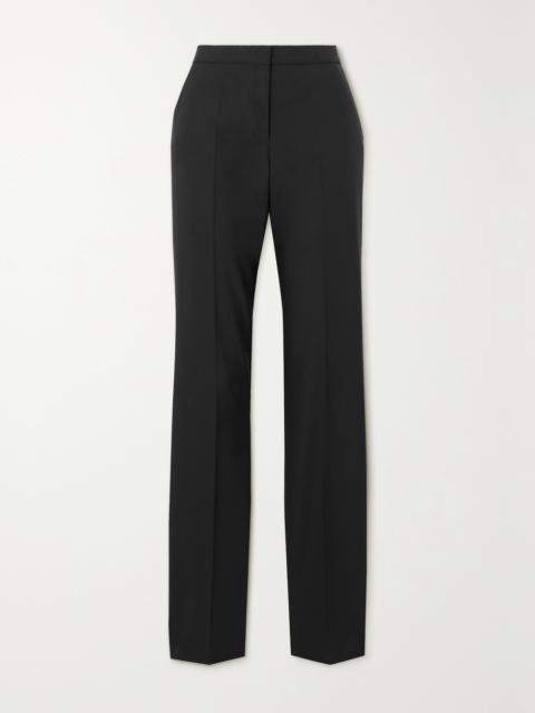 + Net Sustain Pleated Merino Wool Straight-leg Pants
