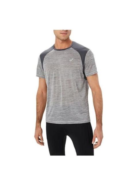 ASICS Road Short Sleeve Top 'Grey' 2011C992-020