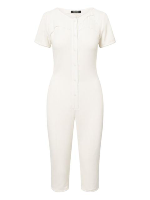 Y6 Long Johns ribbed-knit  jumpsuit