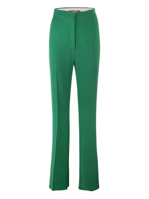 tailored flared trousers