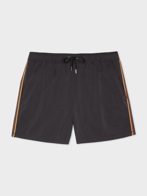 Swim Shorts With 'Artist Stripe' Trim