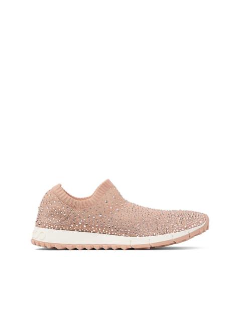 Verona crystal-embellished sneakers