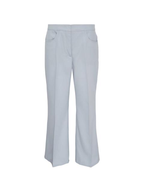 flared tailored trousers