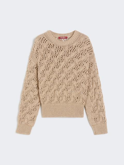 PILADE Diamond-patterned cordonnet sweater