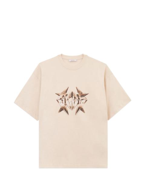 studded logo-detail T-shirt