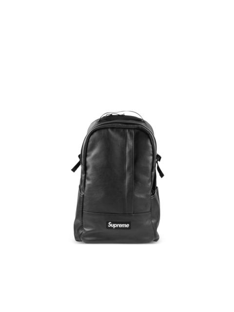 leather backpack