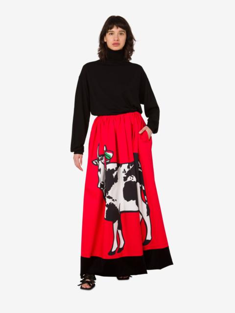 COTTON GABARDINE SKIRT ARCHIVE