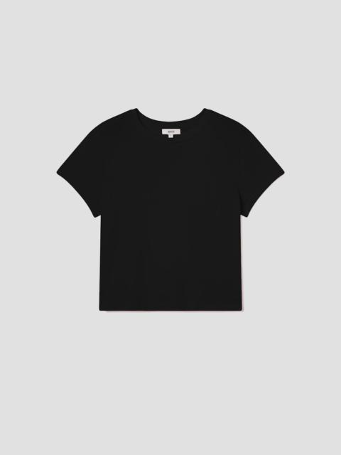 ADINE SHRUNKEN TEE IN BLACK