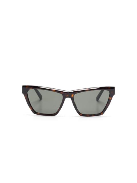 butterfly-frame sunglasses