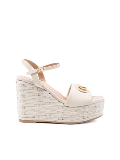 120mm wedge sandals