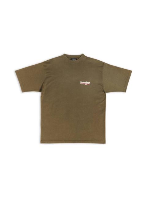 political campaign t-shirt large fit