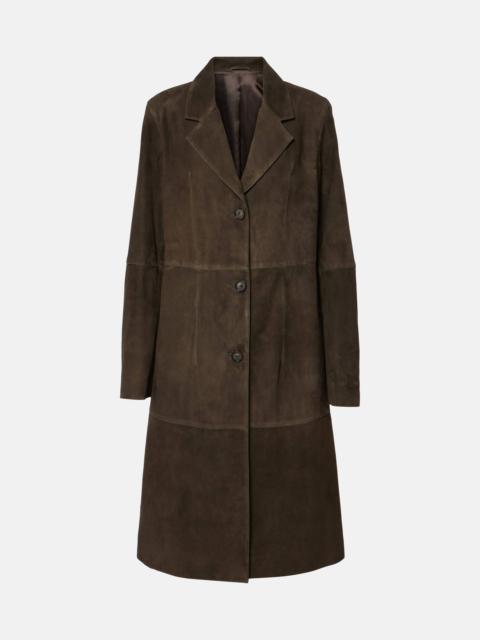 Suede coat