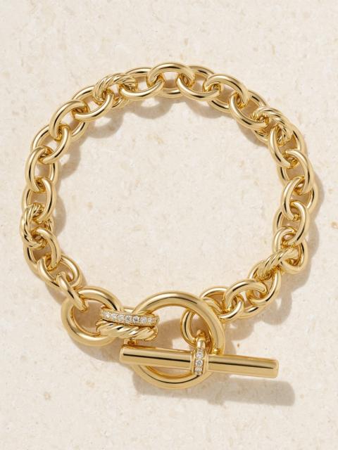 Dy Mercer 18-karat Gold Diamond Bracelet