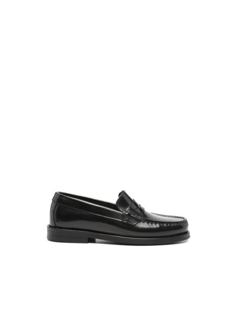 Frankie leather penny loafers