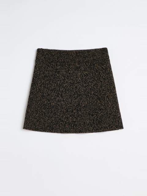 Our Legacy Sculpt Skirt Bear Twist Mouline Wool