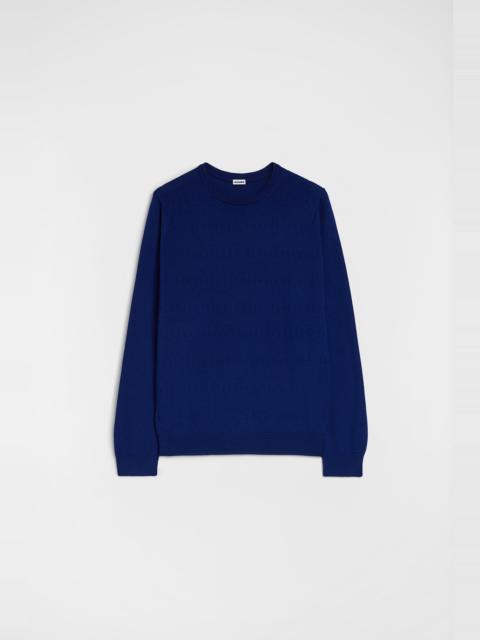 Wool Pointelle Sweater