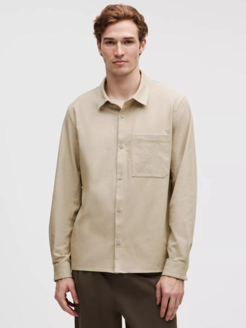 Brushed Woven Overshirt