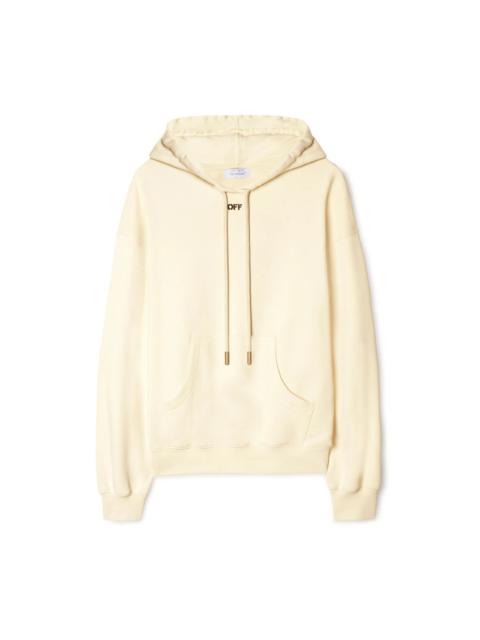 White Cloud Arrow Hoodie