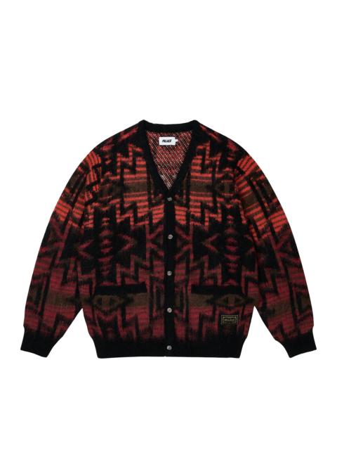 NAVAJO KNIT CARDIGAN BROWN