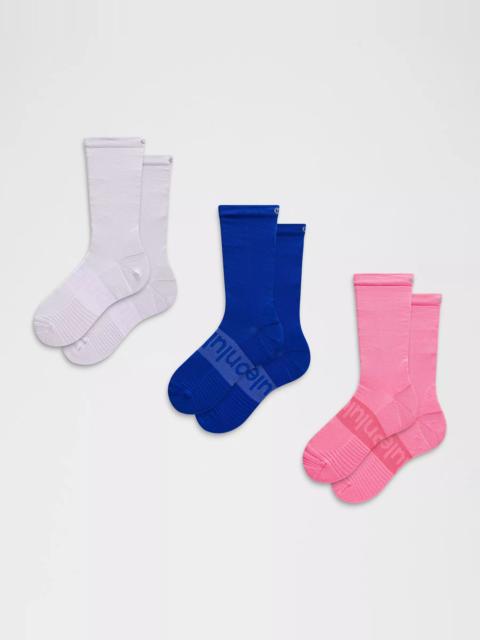 Unisex Power Stride Crew Socks *3 Pack