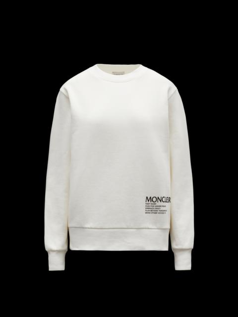 Sweatshirt With Lettering