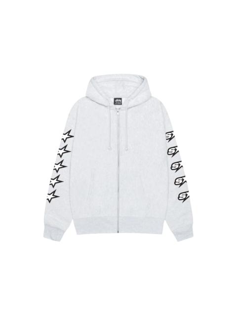 Stussy Speedway Zip Hoodie Ash Heather