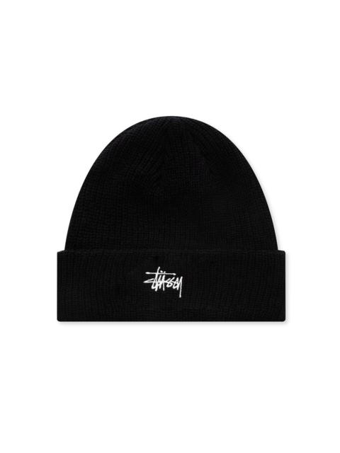 BASIC CUFF BEANIE - BLACK