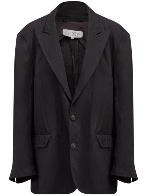 single-stitch blazer