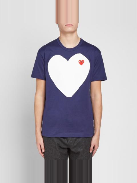 Comme des Garcons Play Solid Heart Logo Tee