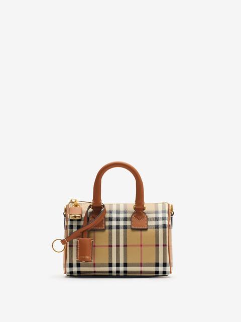 Mini Check Bowling Bag