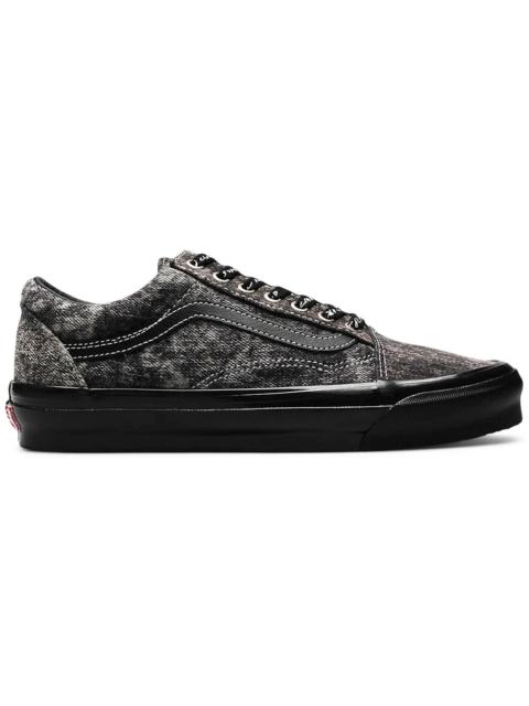 Vans Old Skool LX Jim Goldberg Acid Wash Denim Black