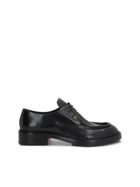 x 10 Corso Como leather lace-up shoes