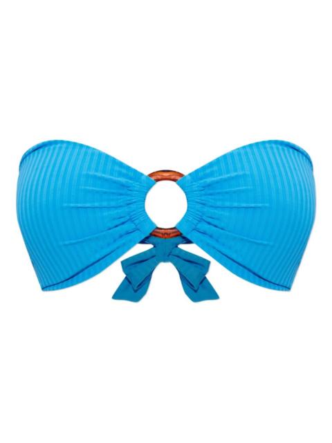 Brisbane ring-detail bikini top