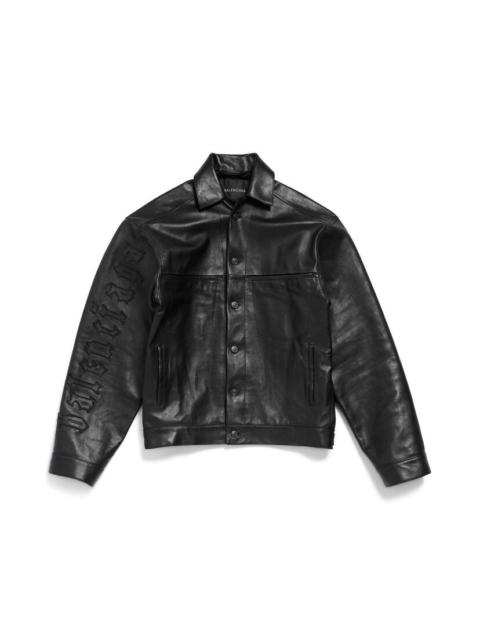 Men's Shirt Jacket in Black