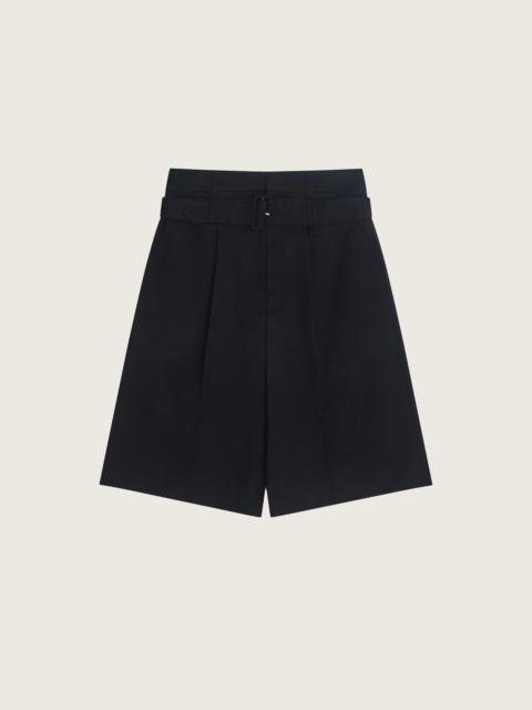 Wide Leg Multi Belt Loop Shorts