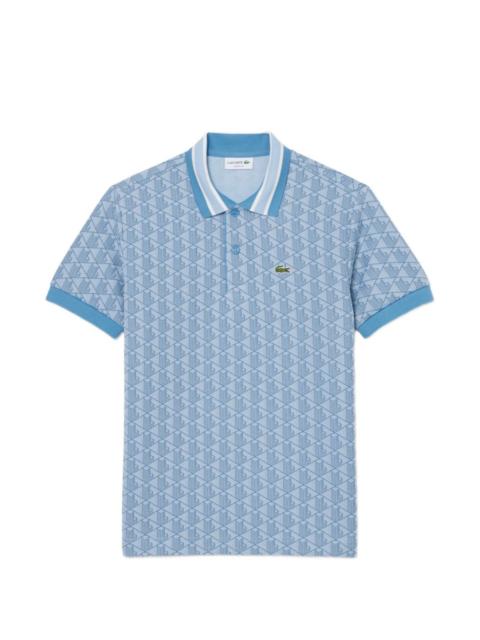 monogram polo shirt