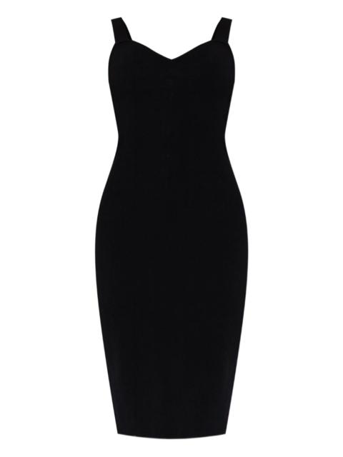 fitted midi dress
