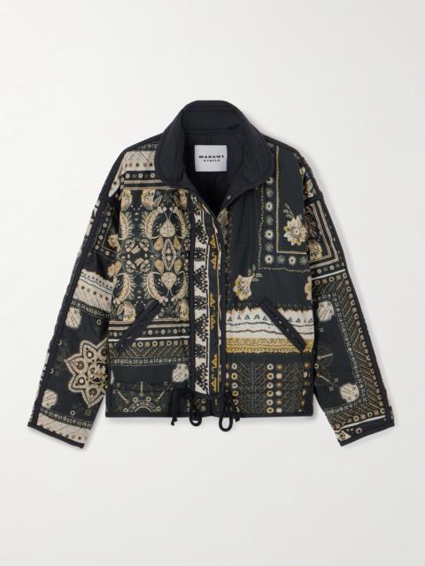 Granger Padded Printed Shell Jacket