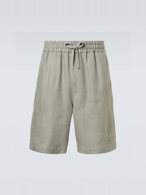 Linen shorts