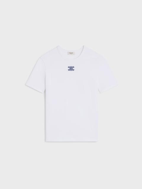 triomphe t-shirt IN ribbed cotton jersey