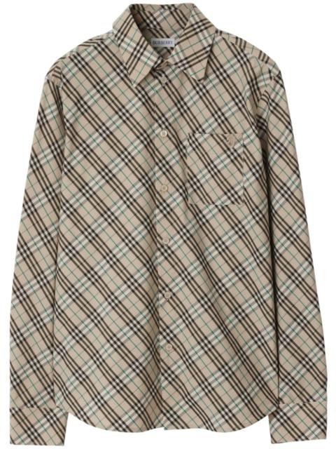 Vintage Check cotton shirt