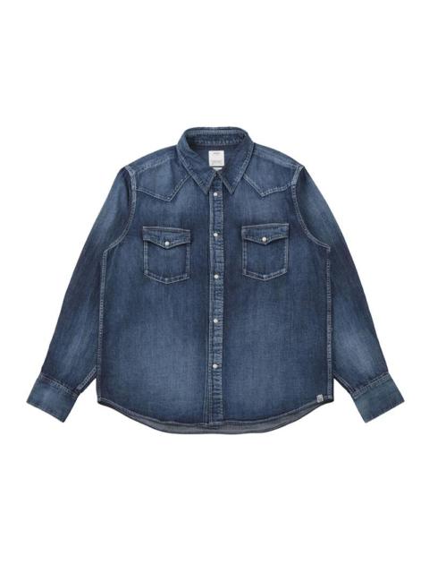 SOCIAL SCULPTURE SHIRT DMGD INDIGO