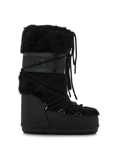Icon Faux Fur Boots black