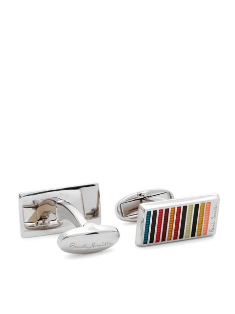 Paul Smith Signature Stripe Cufflinks