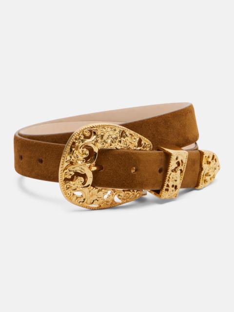Versailles suede belt