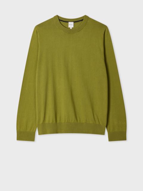 Green Organic Cotton Knitted Sweater