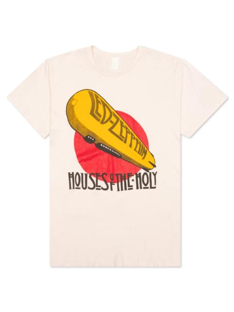 LED ZEPPELIN HOUSES OF THE HOLY CREW TEE - VINTAGE WHITE