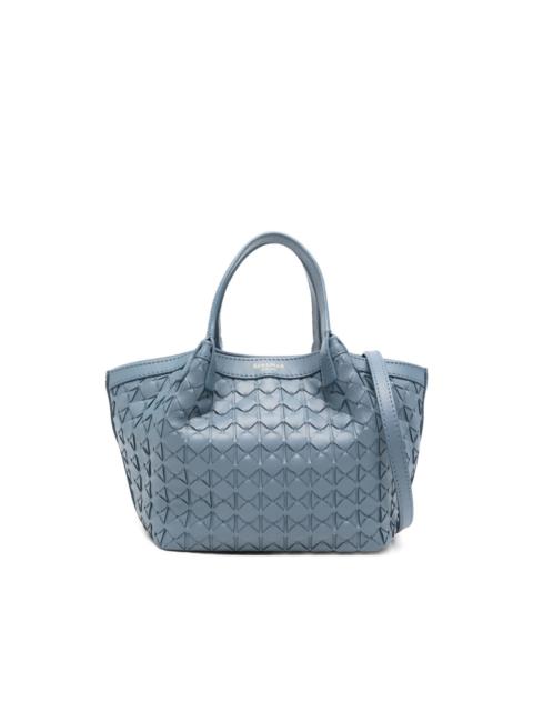 mini Secret leather tote bag