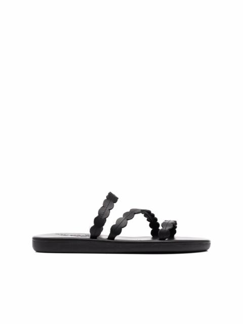 Oceanis leather sandals